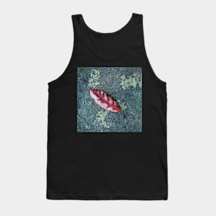 Leaf on Rock Tank Top